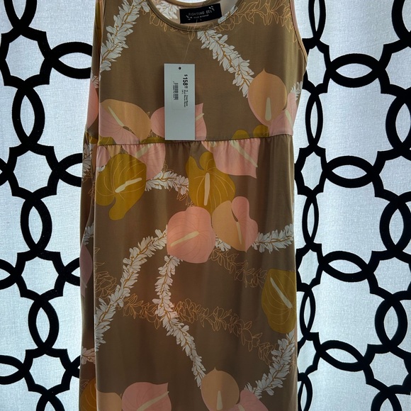 NWT Mocha Anthurium Dress - Picture 5 of 5